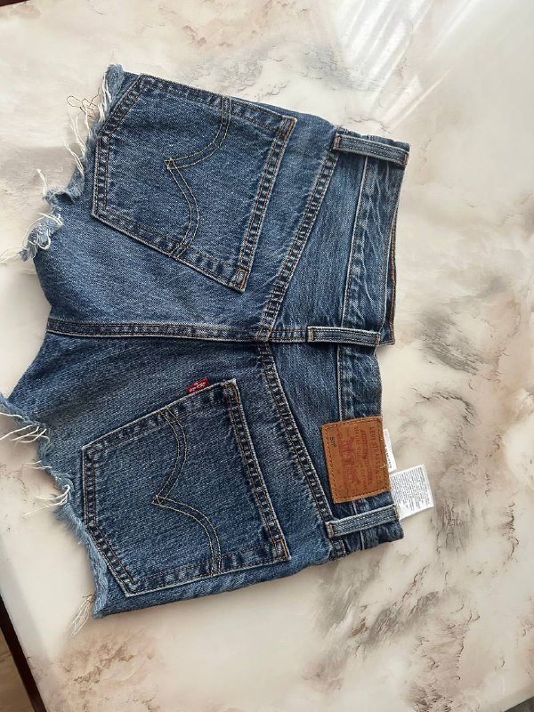 Шорты джинсовые Levi's Premium женские новые 5