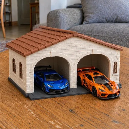 Мини-гараж для машинок Hot Wheels