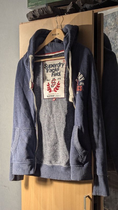 Superdry зип толстовка M