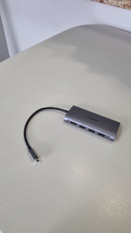 USB Хаб Ugreen CM121 Type-C Ethernet HDMI USB 3.0