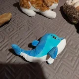 Мягкие игрушки заяц, кошка, дельфин, ёжик, медвежонок 2