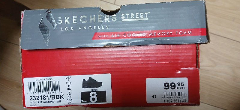 Кроссовки Skechers Street Los Angeles мужские новые 9