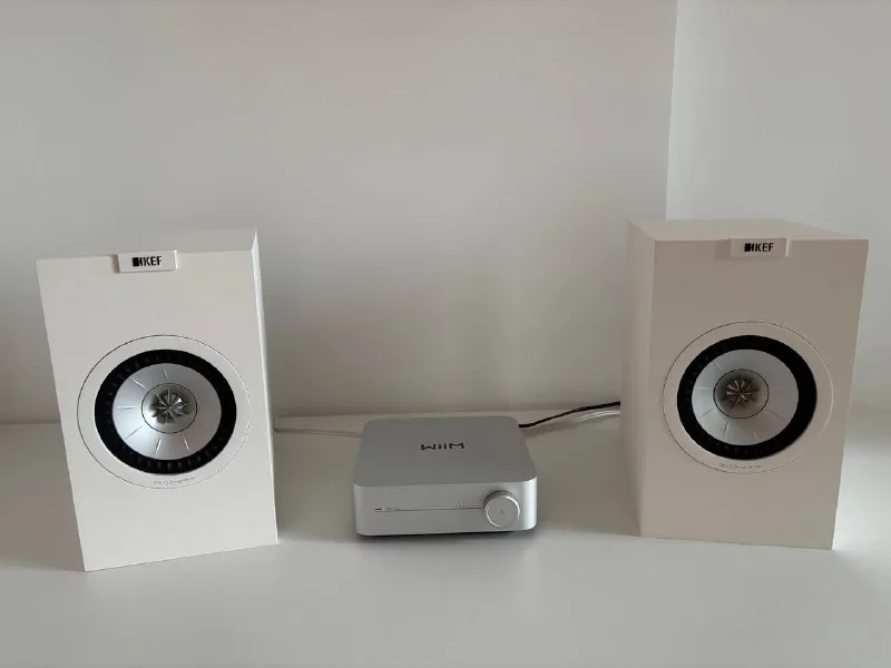 KEF Q150, WiiM Amp 1