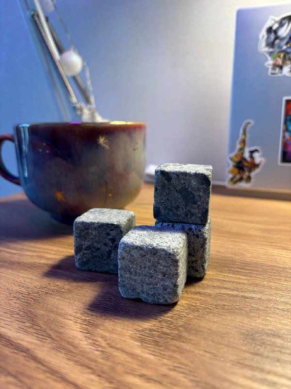 Камни для охлаждения напитков 4 шт