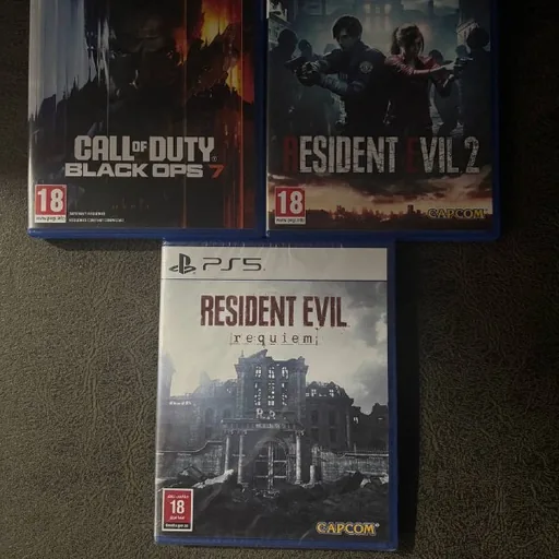 Resident Evil Requiem, Resident Evil 2, Call of Duty Black Ops 7