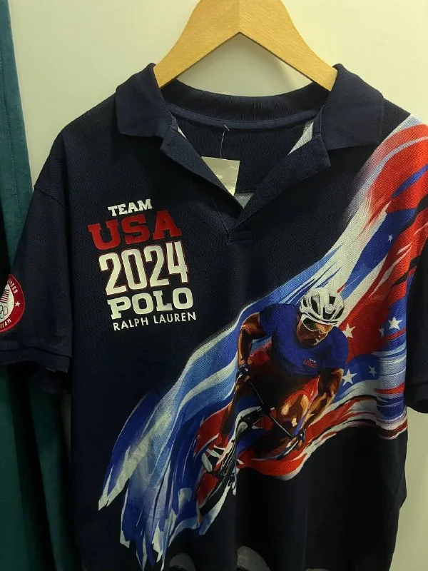 Мужская поло футболка Team USA 2024
