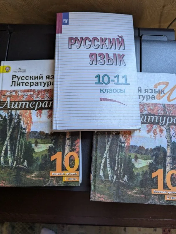 Учебники для 10 класса, русский язык, литература 1