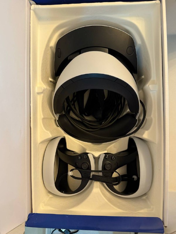 PS5 VR 2 шлем, 2 контроллера, наушники, USB провод