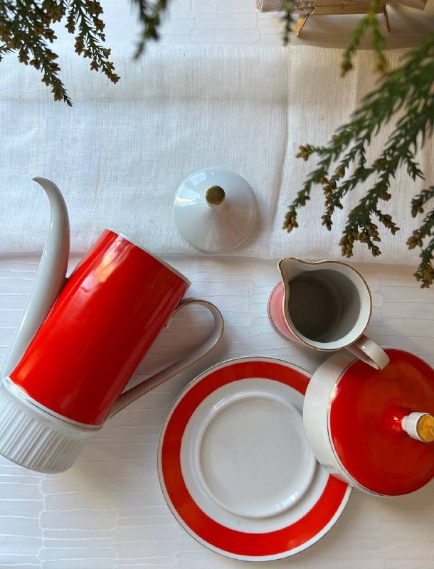 Кофейник, молочник, масленка