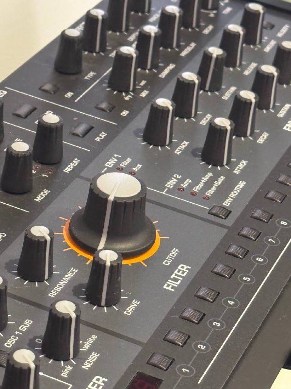 Гитары SigmaGuitars TM-12E, GTRS s800 и синтезатор Sequential Take 5 3