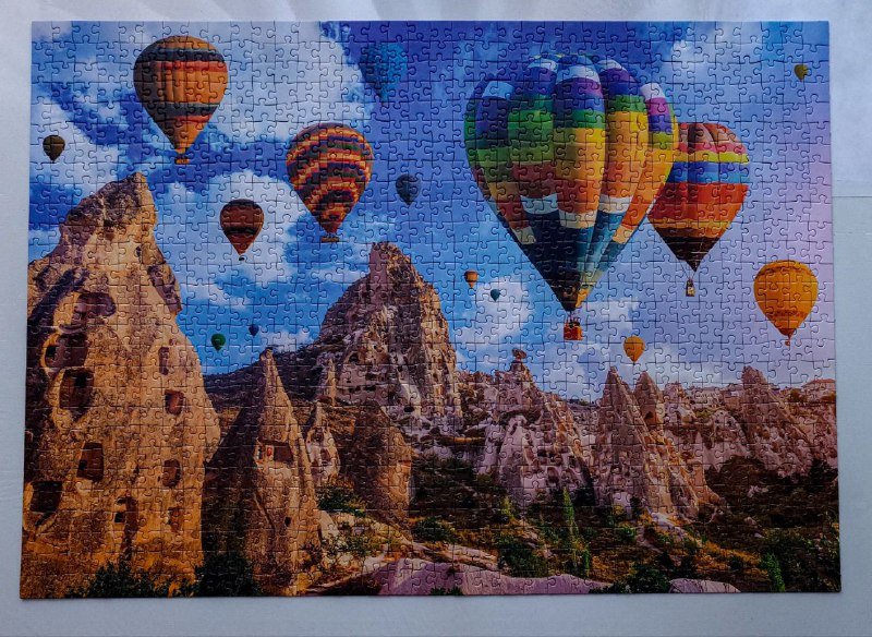 Пазлы Clementoni Воздушные шары, Замок 1000 шт 1