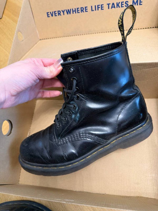 Кожаные ботинки Dr. Martens, размер 39/6 3