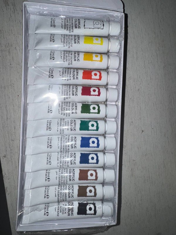 Акриловые краски, массажер, Джаз плюс таблетки