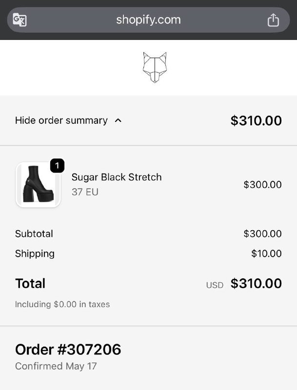 Ботинки Naked Wolfe Sugar black stretch 37 EU 2