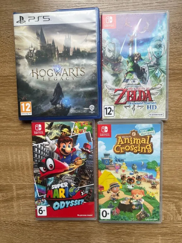Игры Nintendo Switch, PS5, Playstation 5