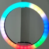 RGB кольцевая лампа на штативе 3