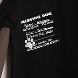Missing Dog double layer tee 5