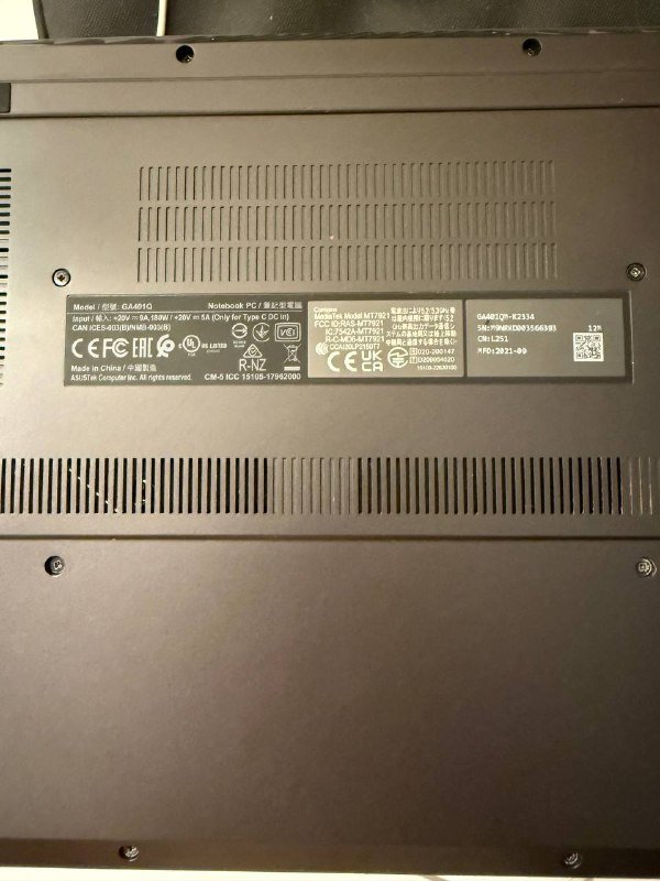 ASUS ROG Zephyrus G14 ноутбук 3