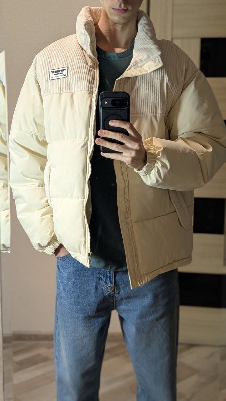 Зимняя куртка мужская на рост 180 см