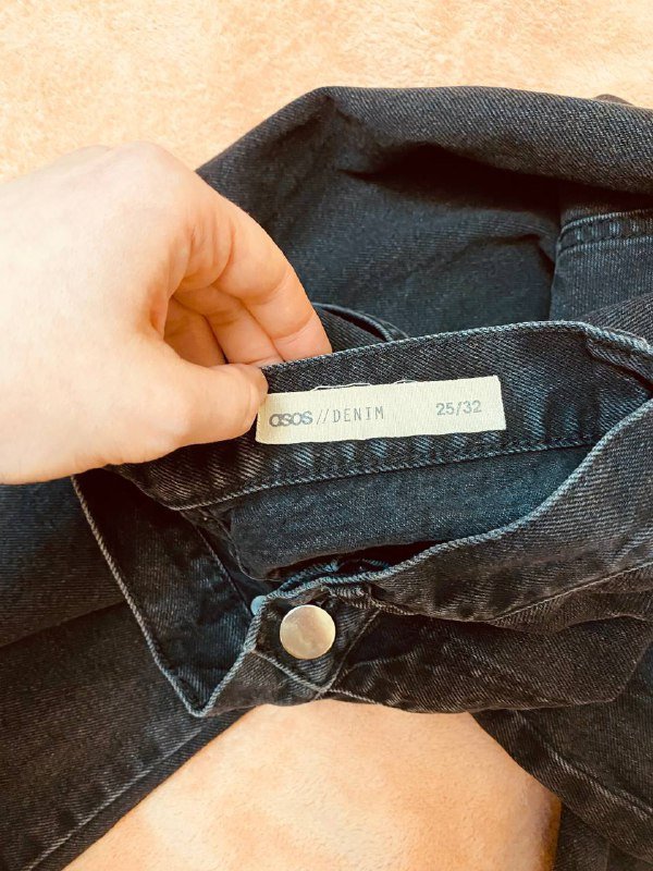 Джинсы женские ASOS черные S 25/32 2