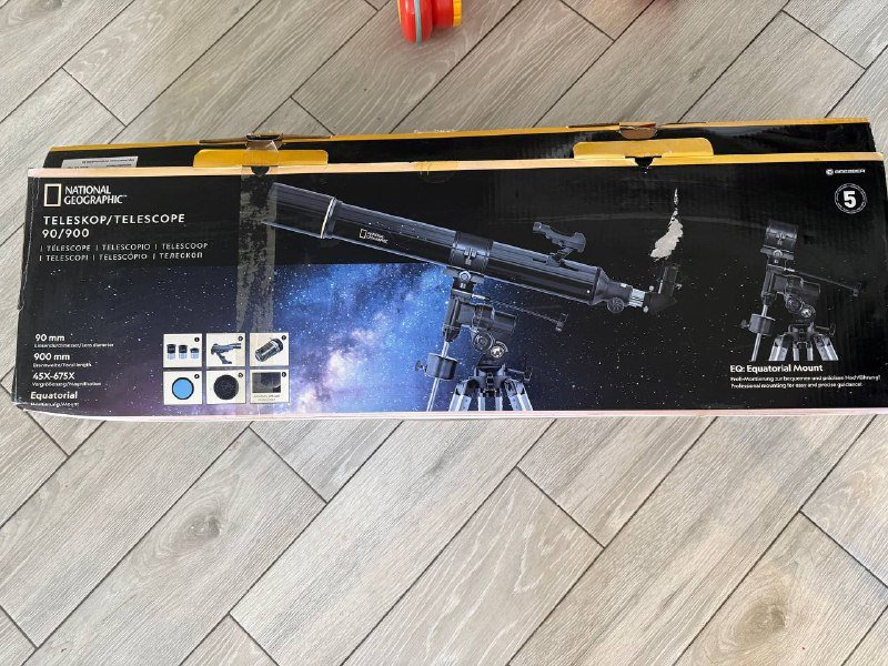 Телескоп новый