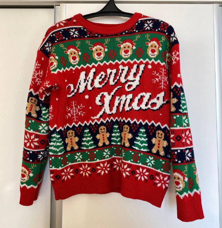 Новогодний рождественский свитер Terranova размер М