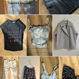Платья, топы, очки, брюки, джинсы, сумка 10