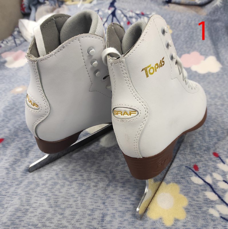 Фигурные коньки GRAF Topas размер 34 4