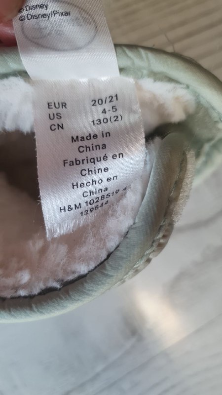 HM Disney Bambi зимние ботинки, Турецкие ботинки 20 размер 4