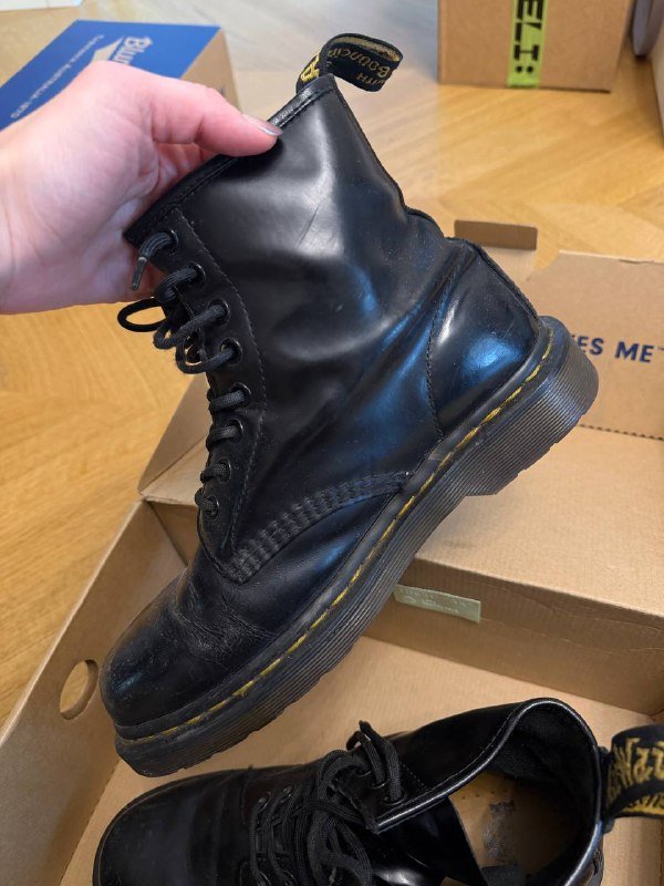Кожаные ботинки Dr. Martens, размер 39/6 4