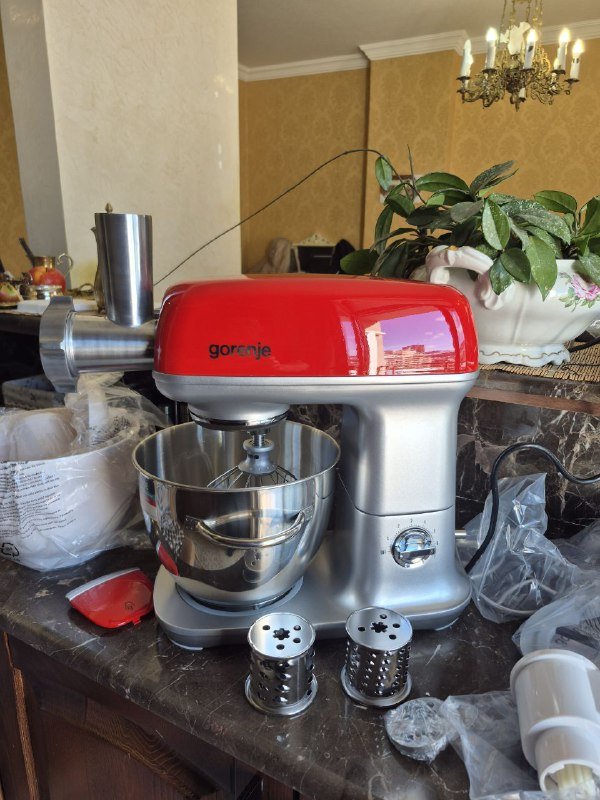 Комбайн Gorenje MMC1000RLR планетарный миксер мясорубка овощерезка