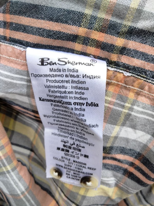 Мужские рубашки Ben Sherman, Wrangler 3