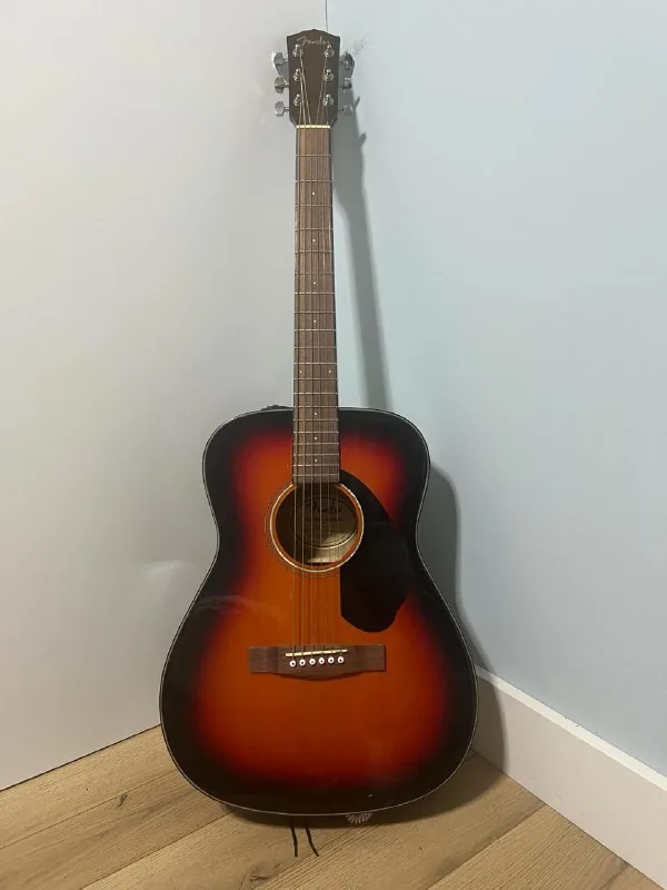 Акустическая гитара Fender CC-60S, чехол 1