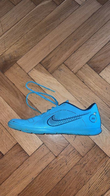 Футбольные бутсы Nike Mercurial Vapor 14 Club IC синие 3