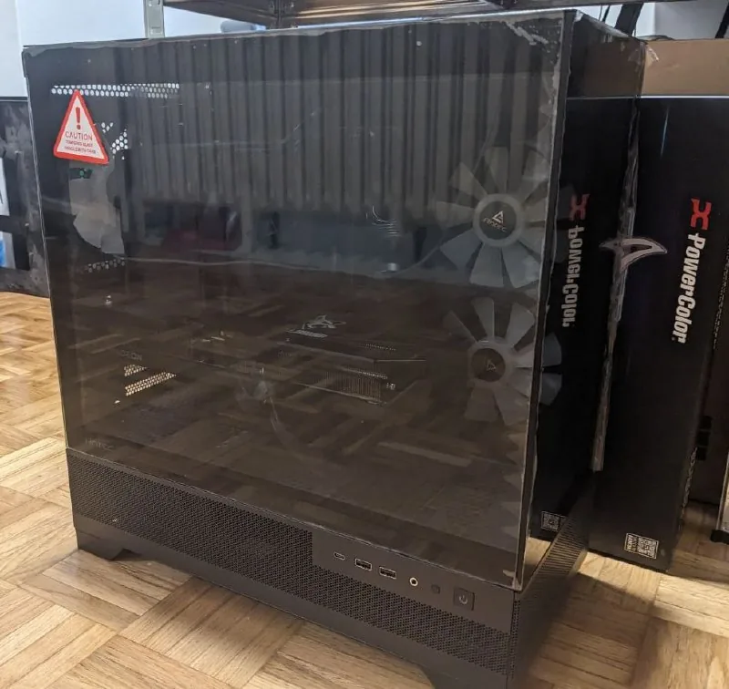 Ryzen 5 7500X3D, Powercolor RX9070XT Hellhound, Apacer 2TB M2 SSD, 32GB DDR5, Antec CX500M ARGB 1