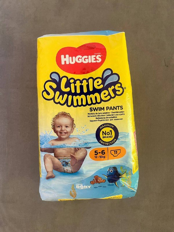 Подгузники для плавания Huggies Little Swimmers, упаковки 3-4 и 5-6