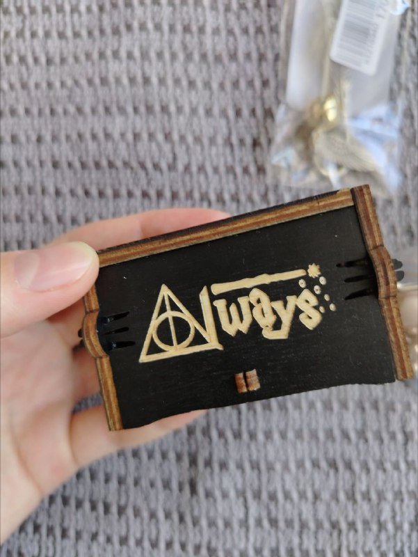 Закладка для книги, музыкальная шкатулка, подвески на бокалы Гарри Поттер 3