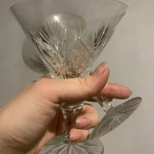 Хрустальные бокалы для мартини, 4 шт.