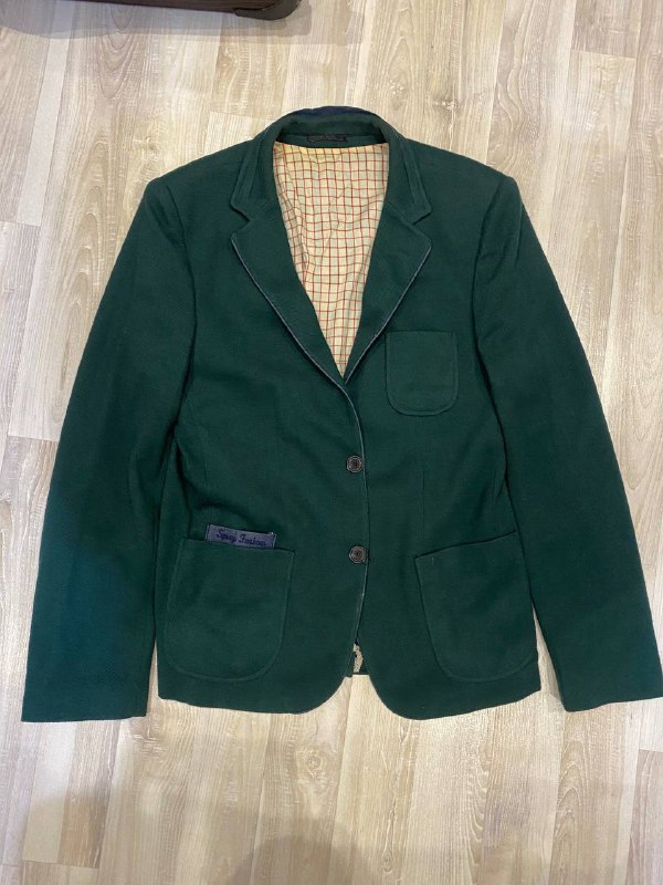 Рубашки Zara, пиджаки синие и зелёные 4