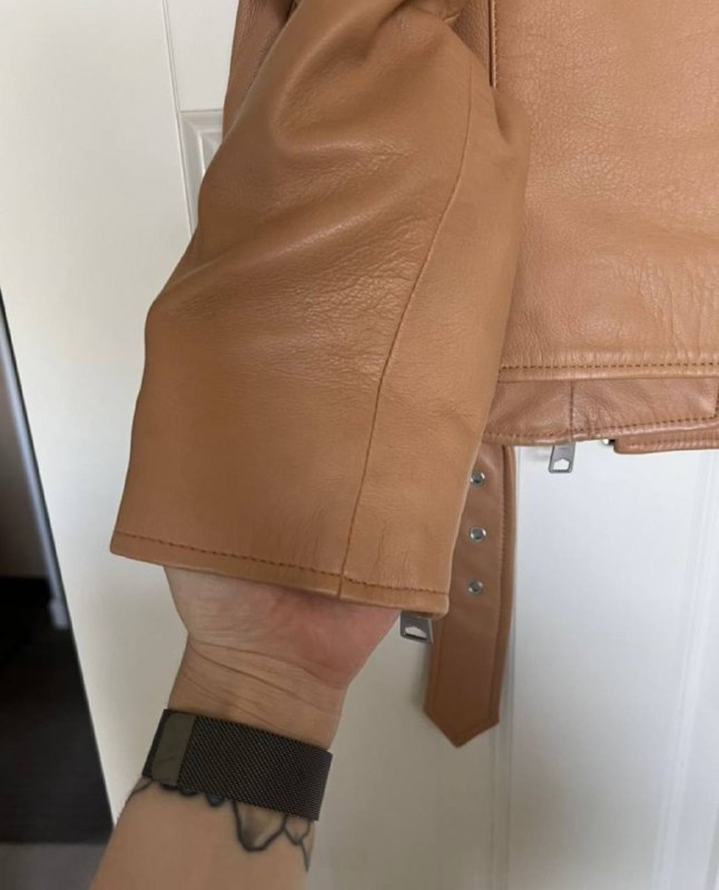 Кожаная куртка All Saints Balfern Biker 3