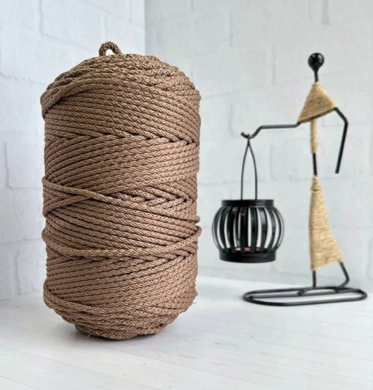 Полиэфирный шнур для вязания и плетения с сердечником 3