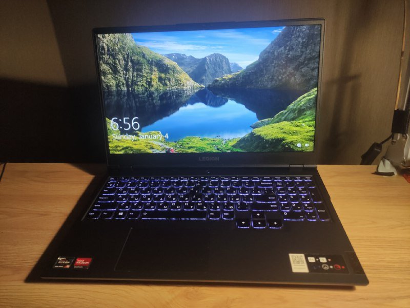 Ноутбук Lenovo Legion 5 15ACH6 Ryzen 5600H RTX 3050 8GB RAM 512GB NVMe