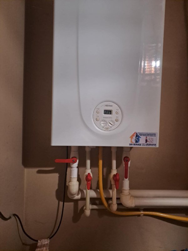 Газовый котел в хорошем состоянии