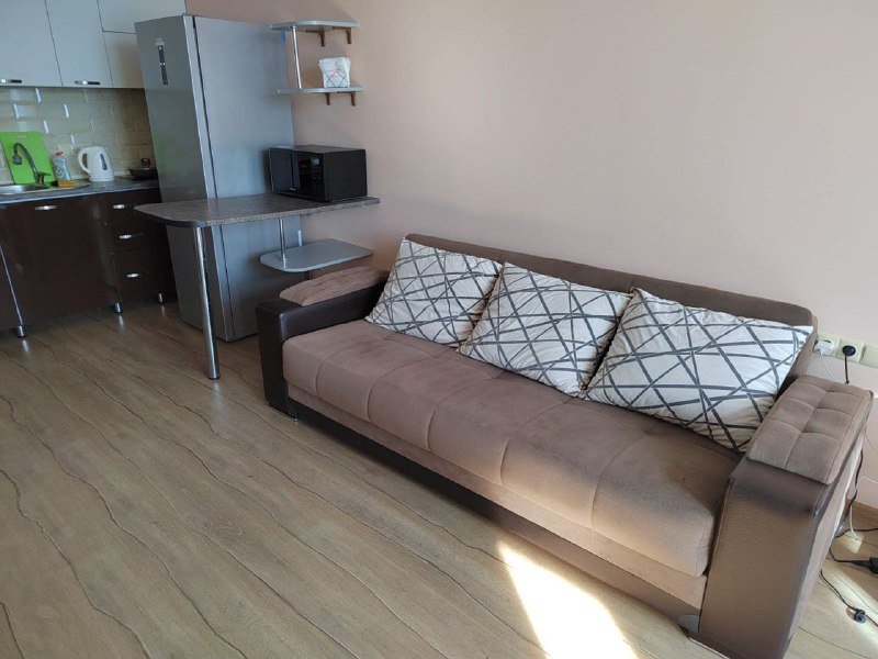 Диван 3-местный раскладной после химчистки