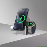 Беспроводная зарядная станция Proove 3в1, электрический маникюрный набор Sanitas 1