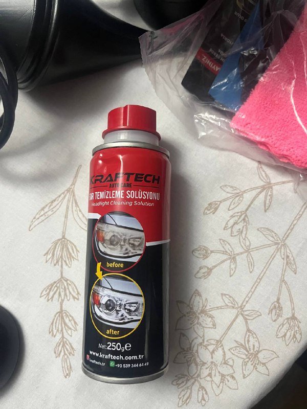 Набор для химической полировки фар