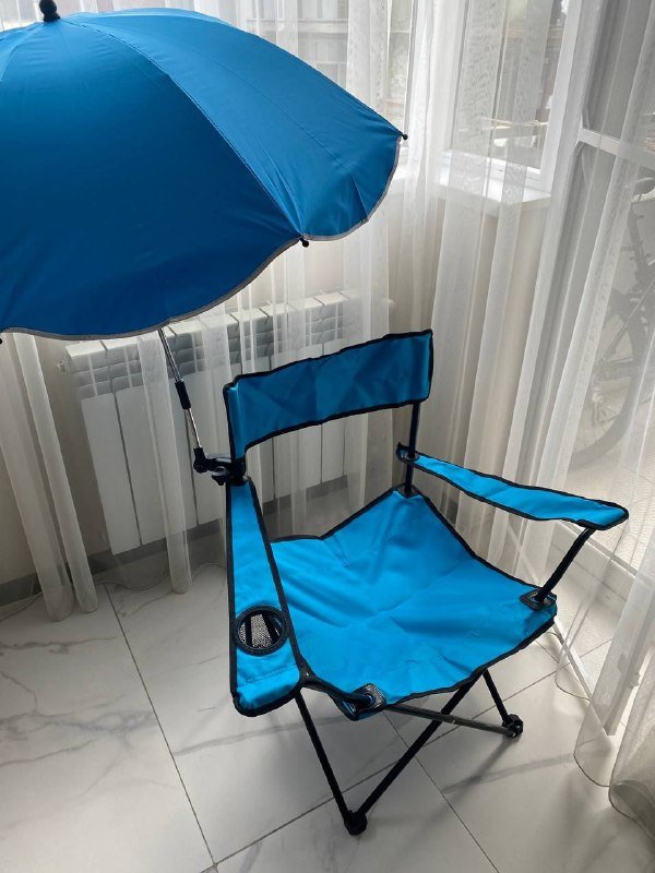 Складное кресло с зонтиком