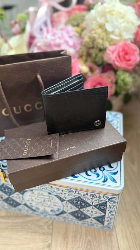 GUCCI кошелек из натуральной кожи 4