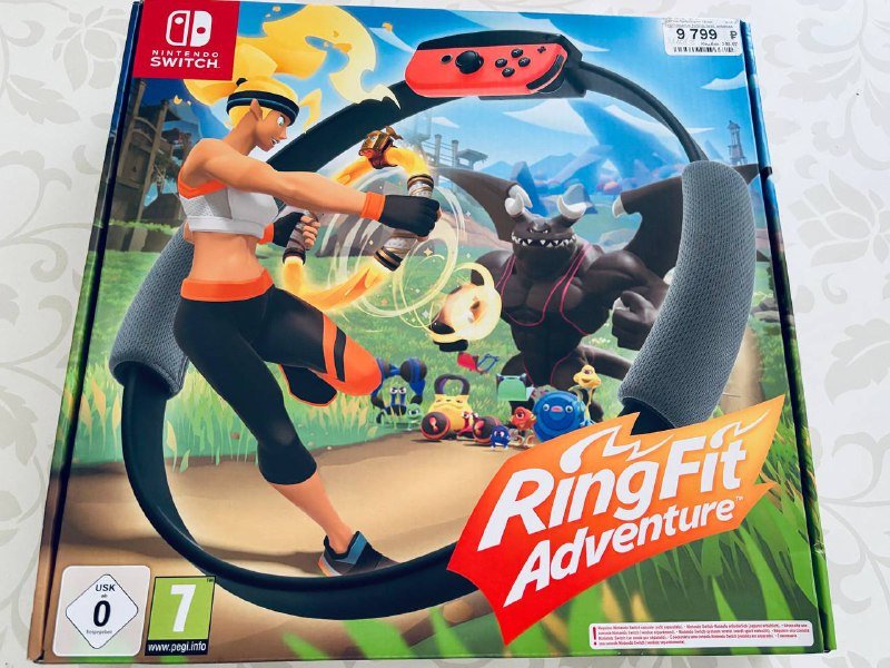 Игра Ring Fit Adventures для Nintendo Switch с аксессуарами 1