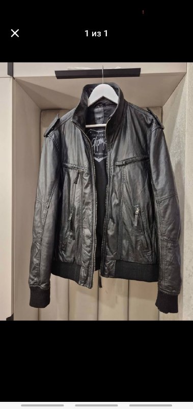 Diesel shoes 44.5, Levis jeans 33x32, leather jackets, Nike shoes 41 8